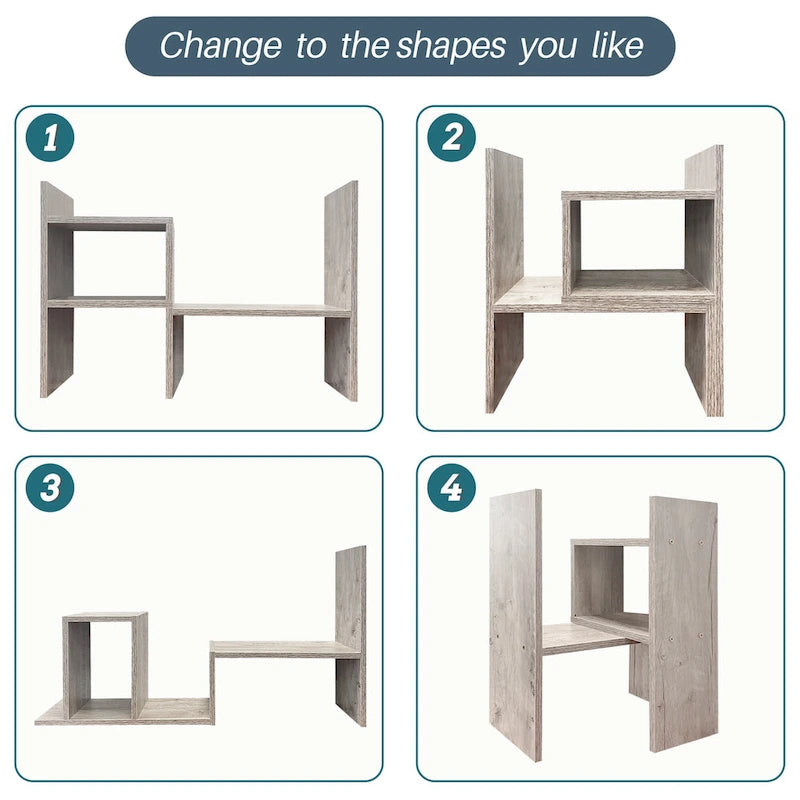 Étagère de Rangement Multifonctionnelle pour Bureau et Maison