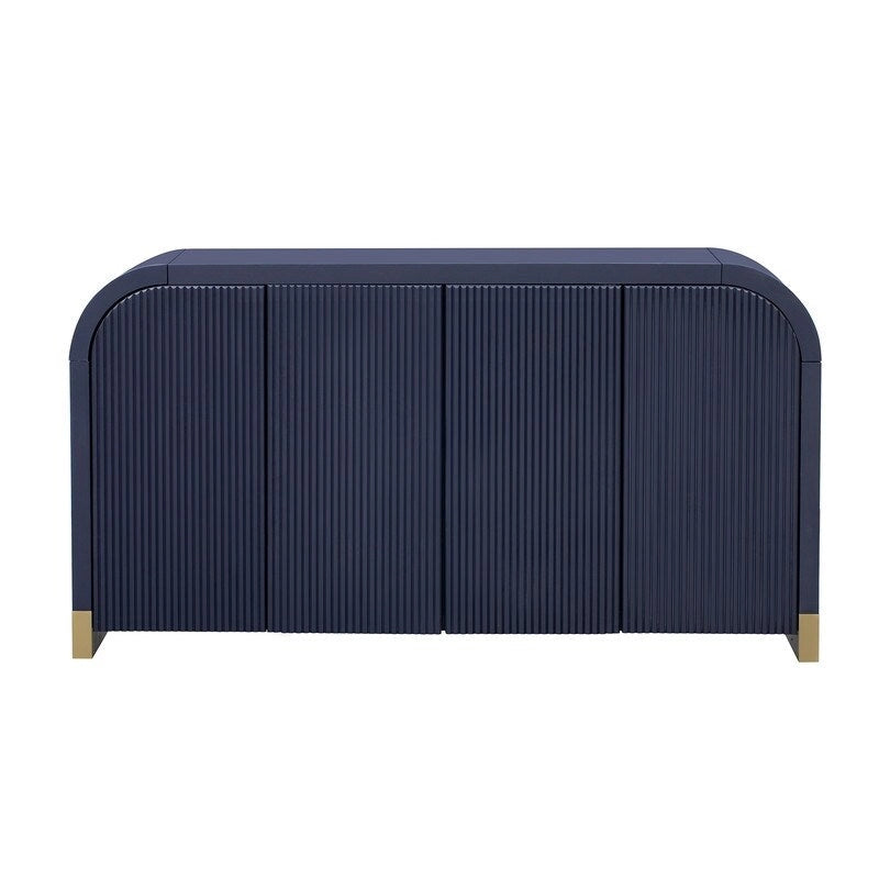 Armoire 4 portes de 59,8 po de largeur avec étagères réglables - S/O