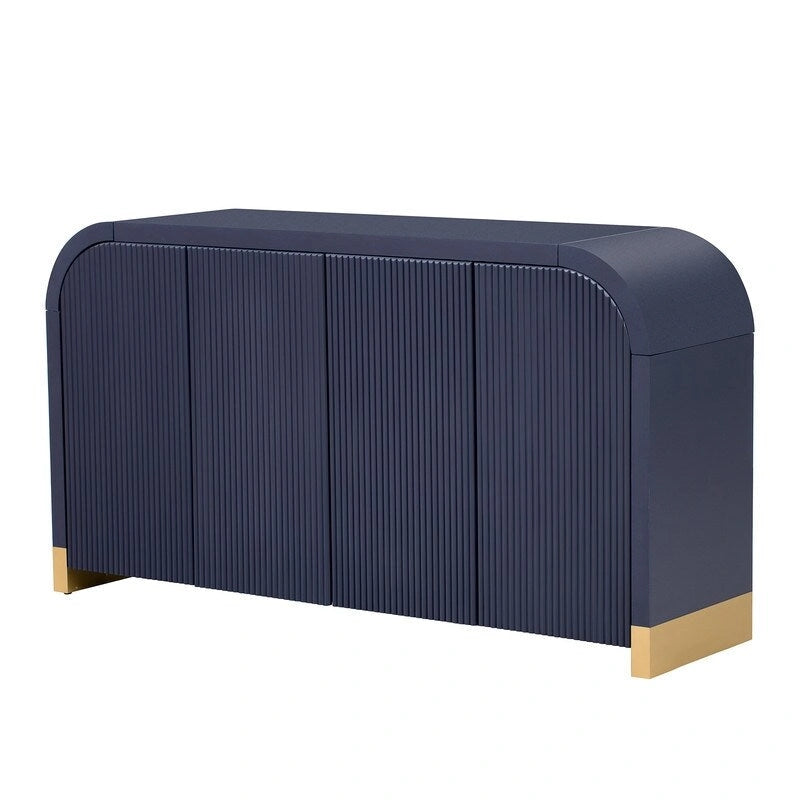 Armoire 4 portes de 59,8 po de largeur avec étagères réglables - S/O