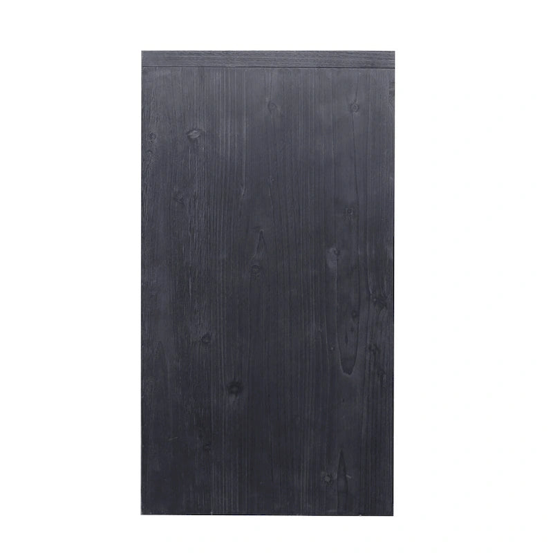 Meuble d'appoint de style rustique avec 4 portes en bois, buffet et vaisselier de rangement, pour le salon, l'entrée