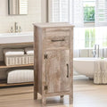 Armoire de salle de bain avec tiroir et étagère réglable